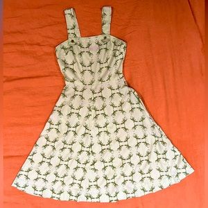 Vintage Lizard Party Dress